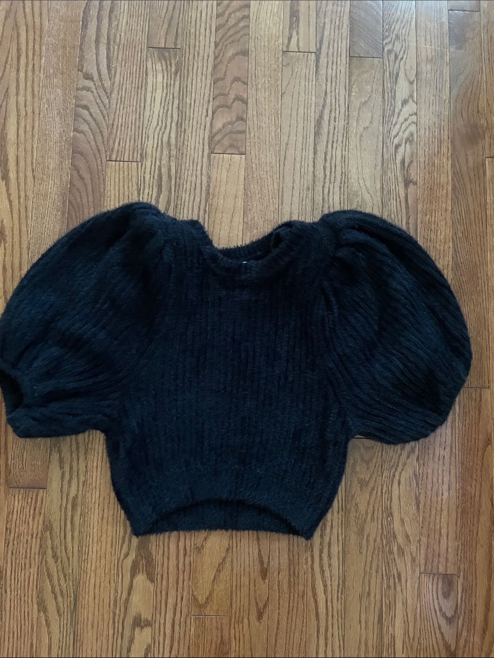 LPA Black Balloon Sleeve Sweater Women’s Sz XS